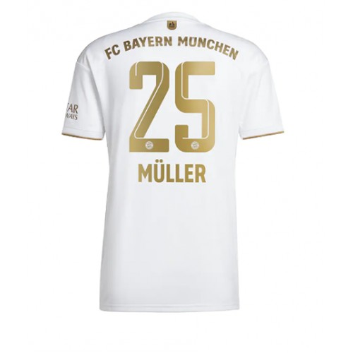 Dres Bayern Munich Thomas Muller #25 Gostujuci 2022-23 Kratak Rukav
